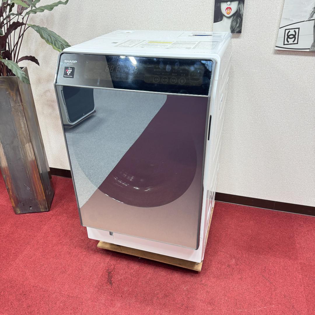 東京23区送料無料　美品シャープドラム洗濯乾燥機型　2018年製11/6㎏