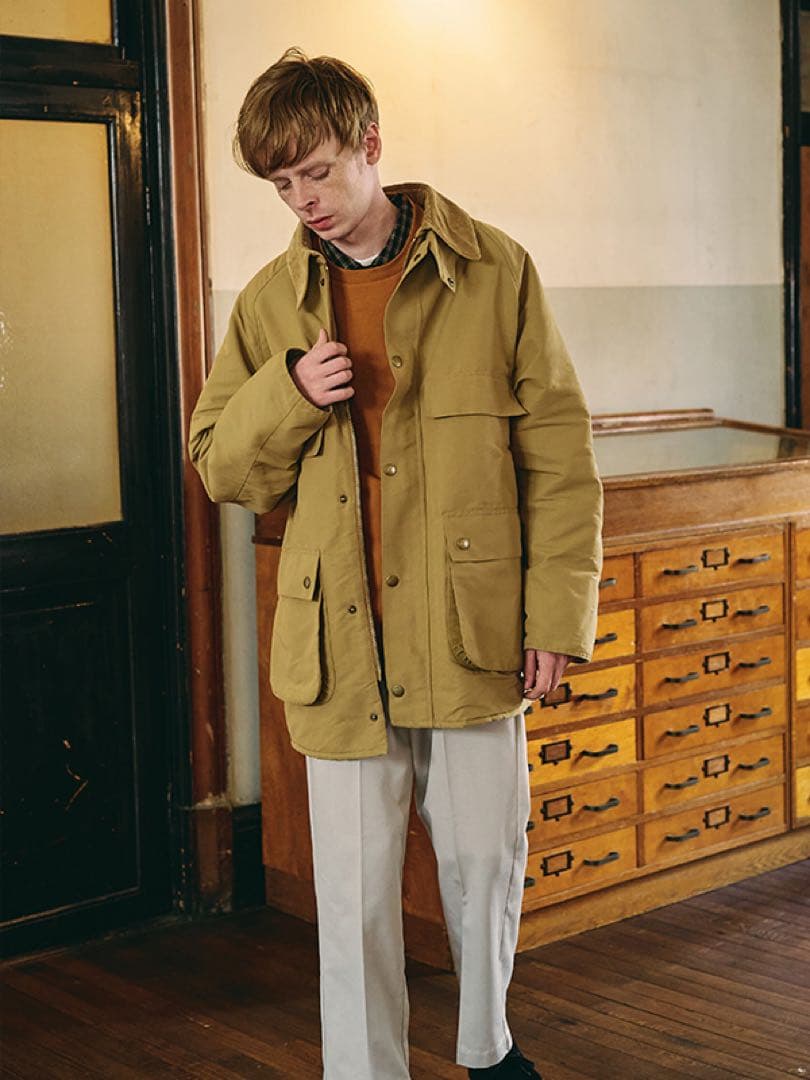 Barbour×DOORS-FLEECELINED BEDALE OG