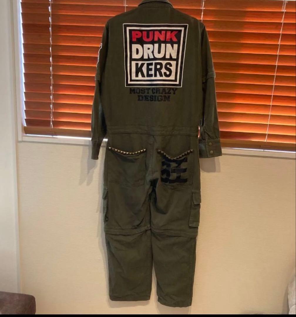 PUNKDRUNKERS つなぎMサイズ　パンクドランカーズ