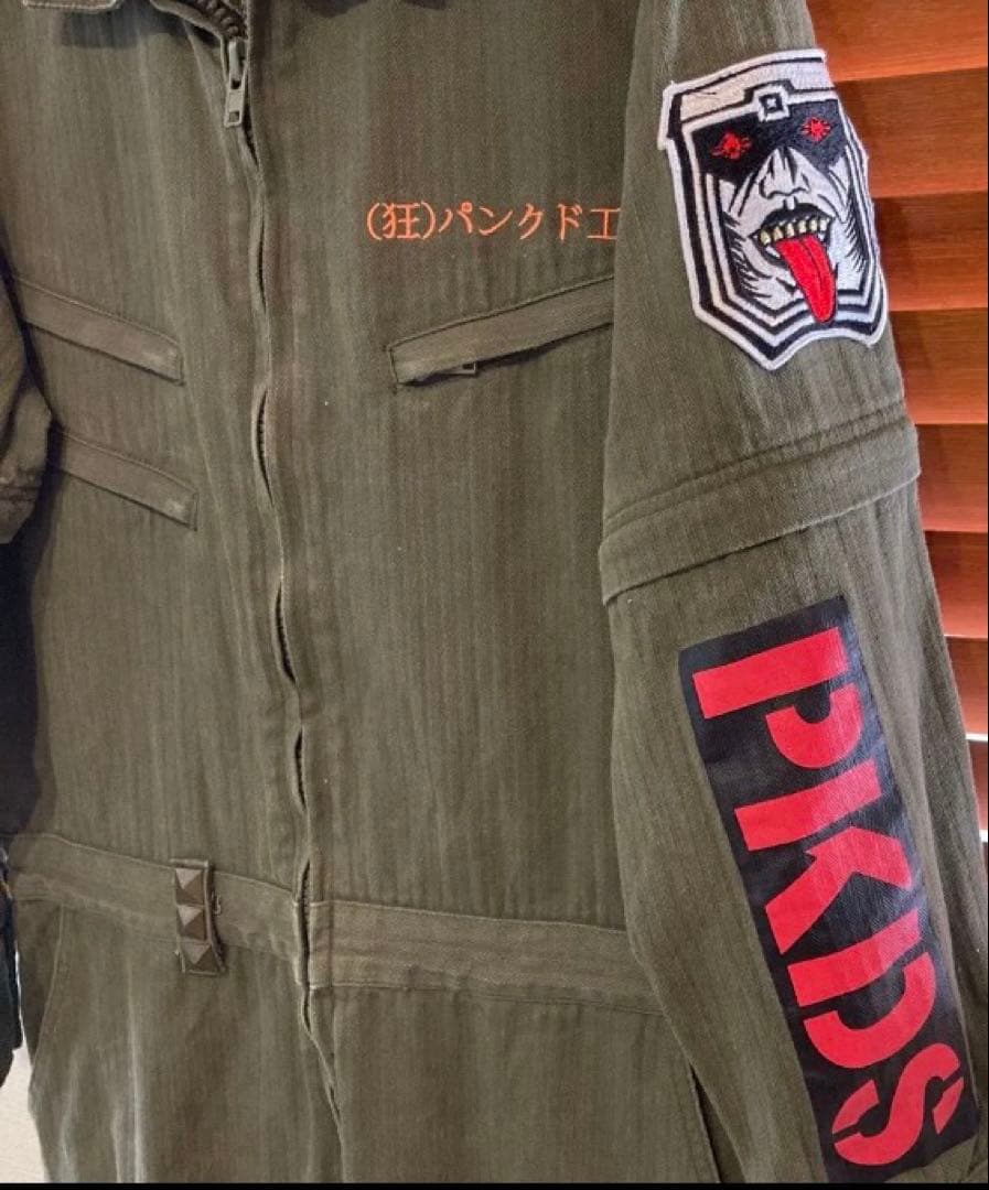 PUNKDRUNKERS つなぎMサイズ　パンクドランカーズ