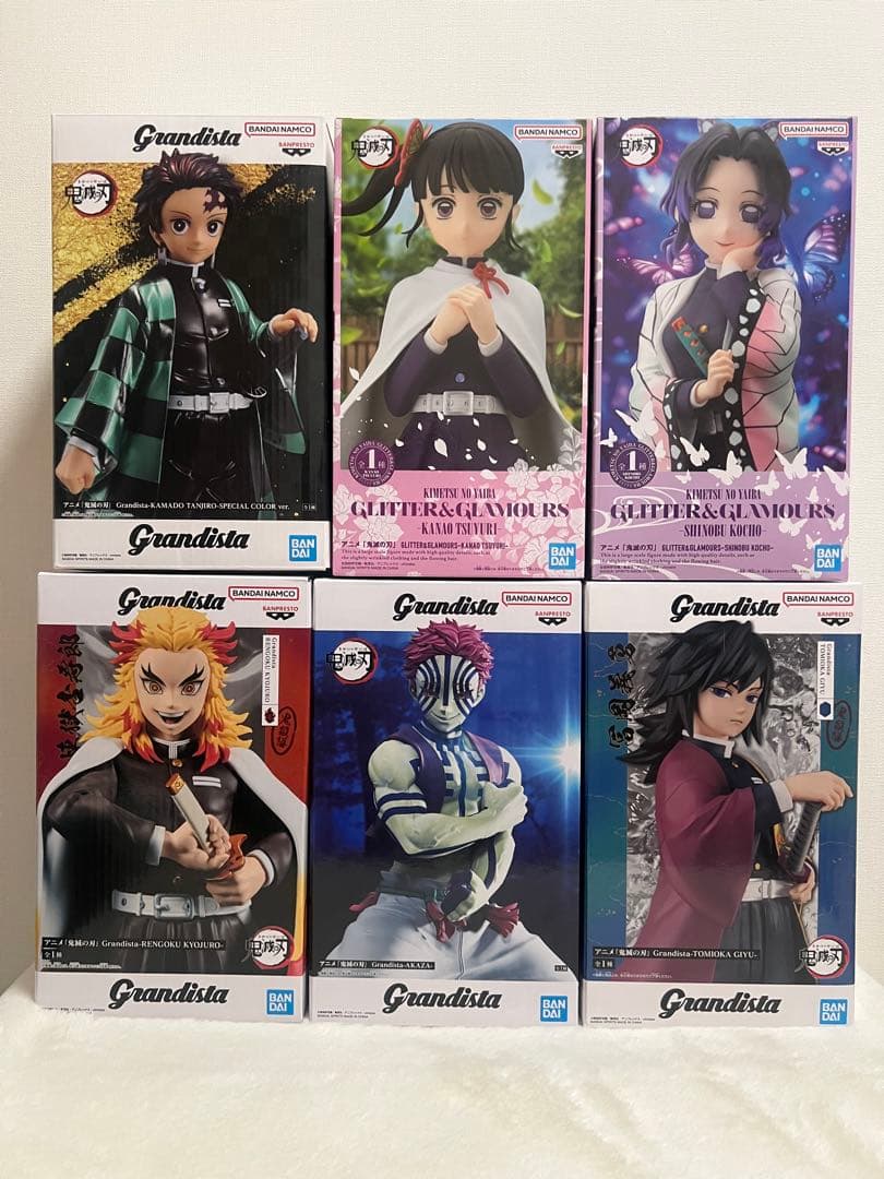 鬼滅の刃　Grandista 炭治郎　義勇　猗窩座　しのぶ