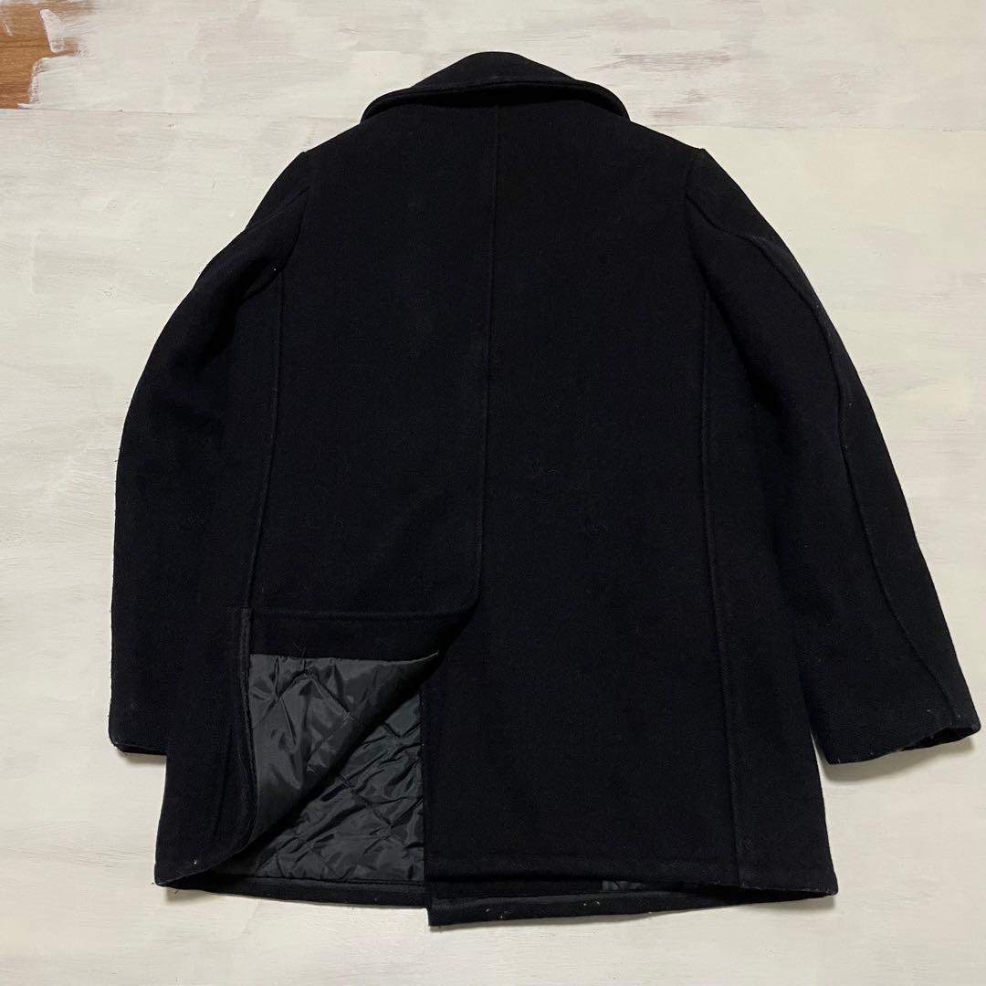 Schott ショット 740N USA製 キルティング ウール ピーコート　黒