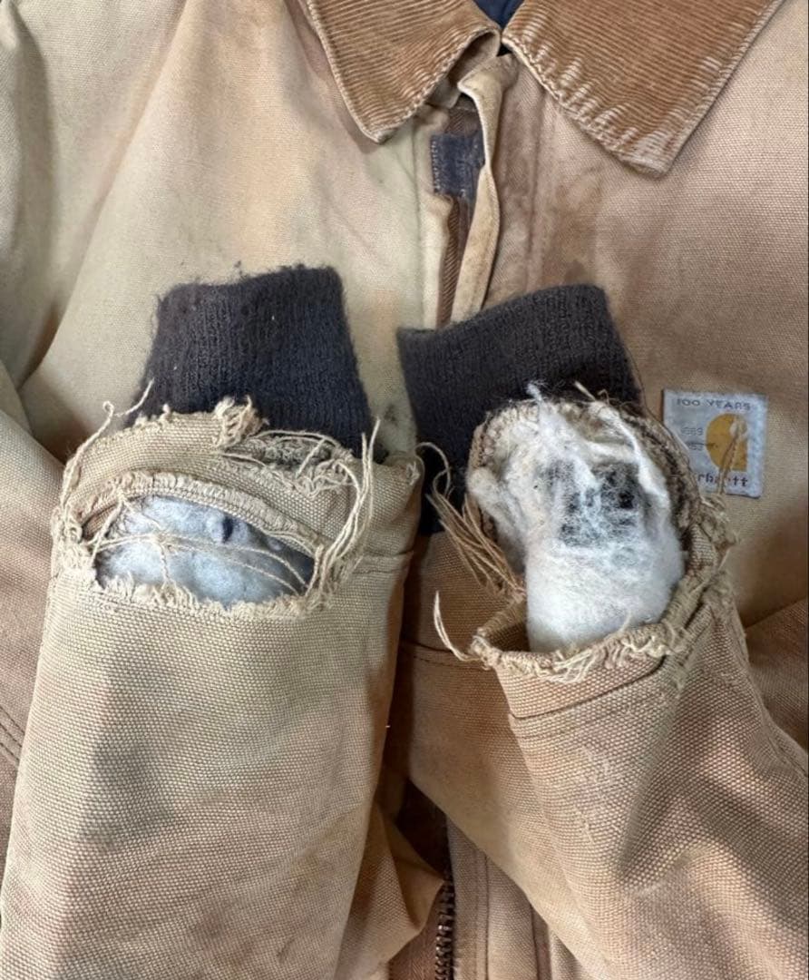 100周年　ビンテージ　カーハート　トラディショナルジャケット　ショート　80s