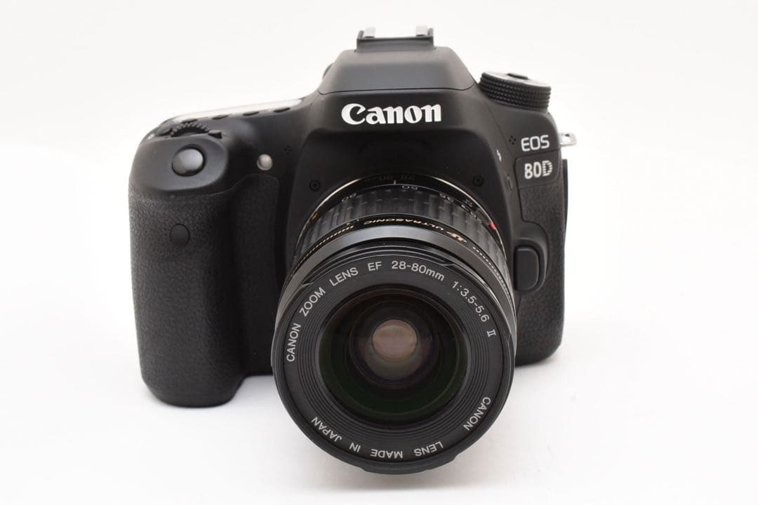 保証/Canon EOS 80D標準レンズセットCanon EF 28-80mm