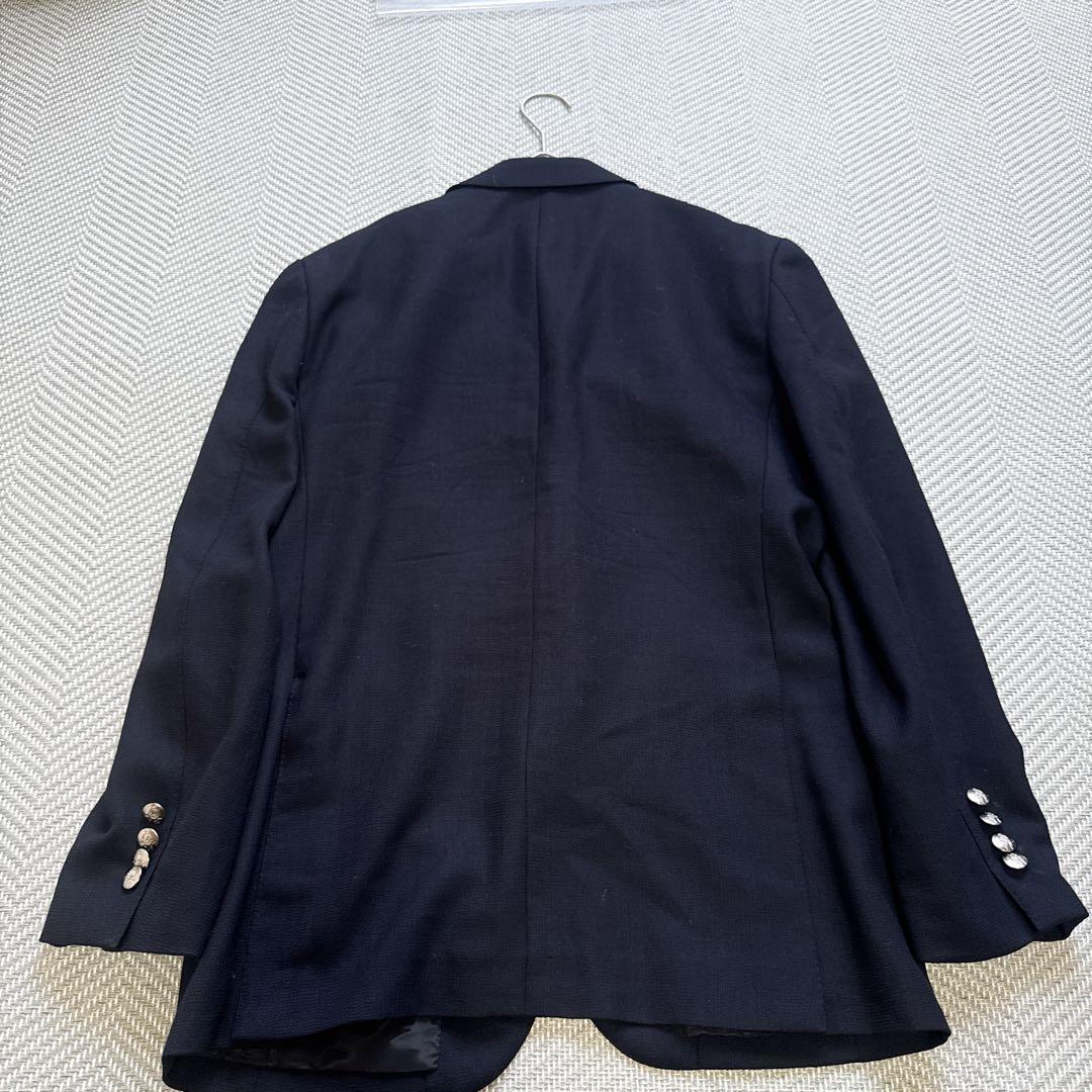 美品 ポールスチュアート サマーテーラードジャケット 銀ボタン 背抜き 夏 ML