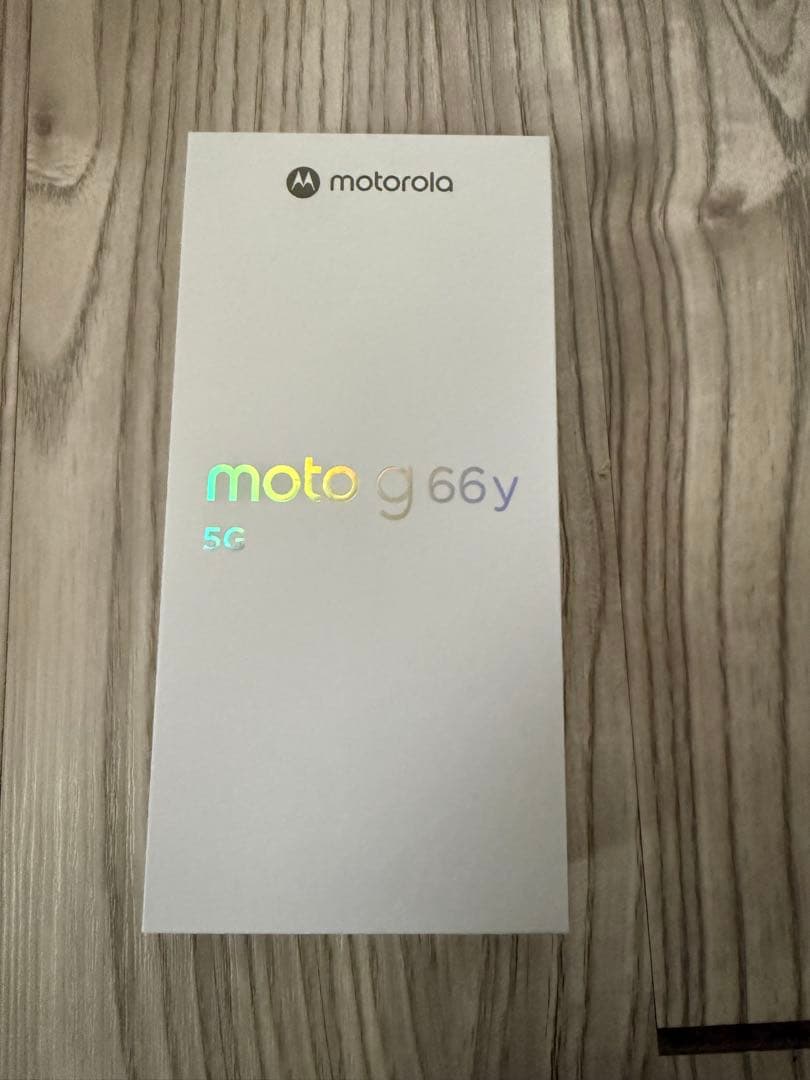 【新品未使用】motorola moto g66y 5G 本体 ディールグリーン