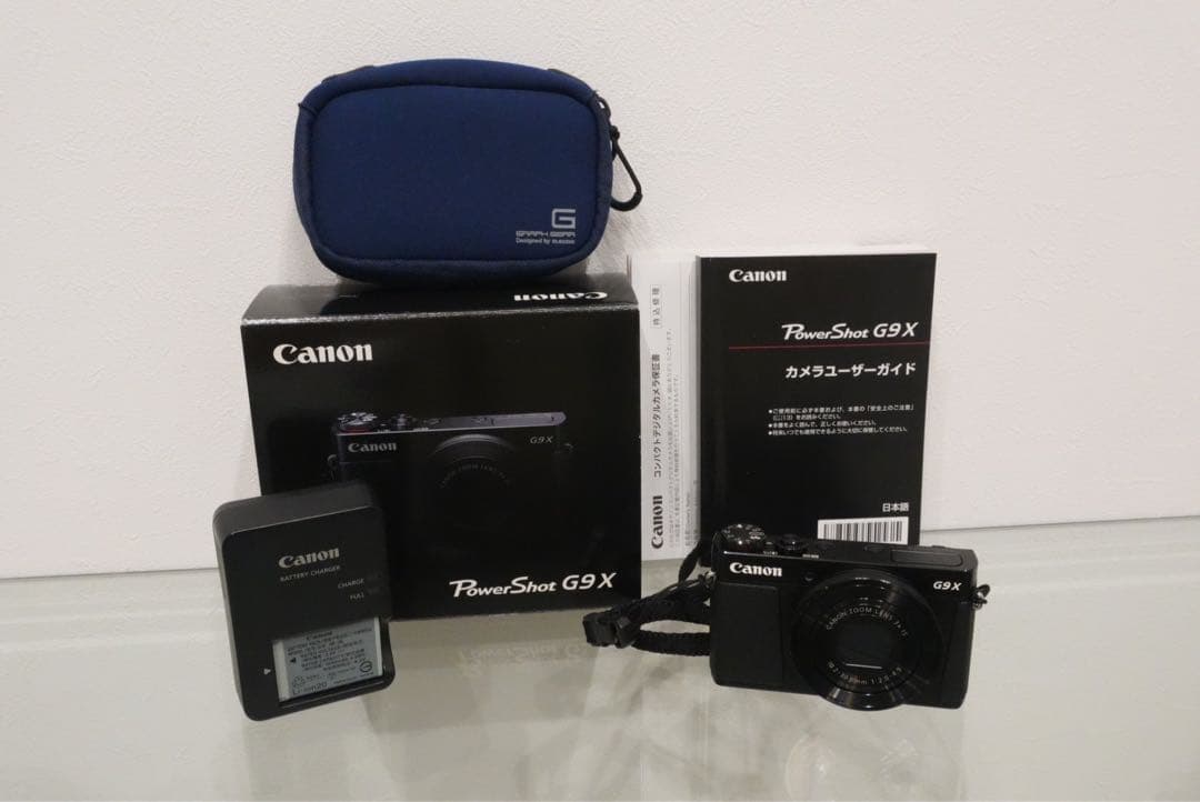 Canon PowerShot G9 X 本体と付属品