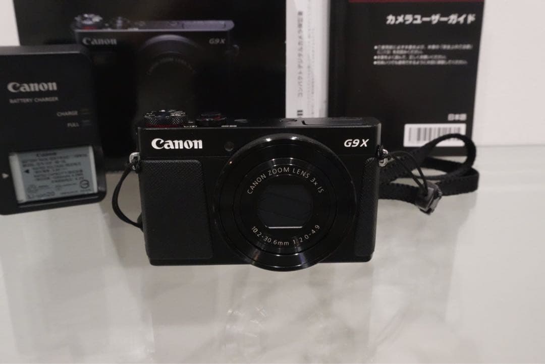 Canon PowerShot G9 X 本体と付属品
