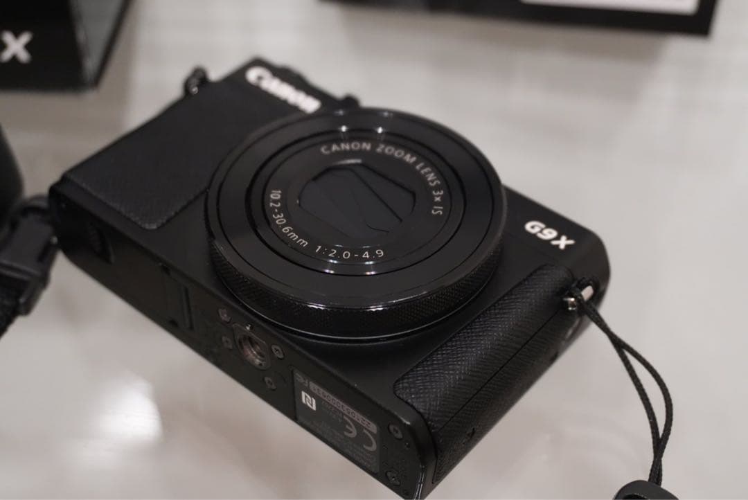 Canon PowerShot G9 X 本体と付属品