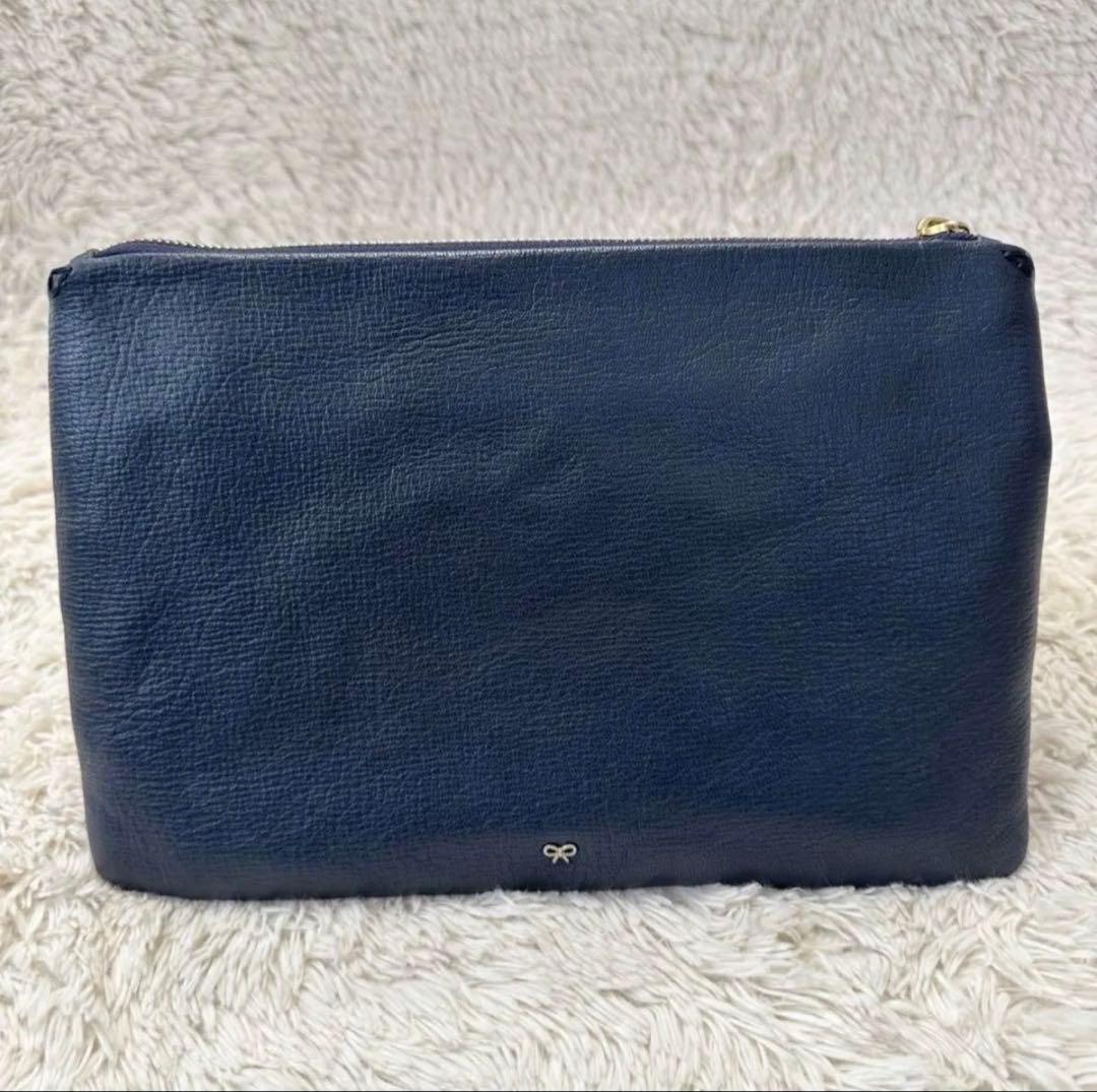 未使用級✨箱あり アニヤハインドマーチ アイズ クラッチバッグ ポーチ タッセル