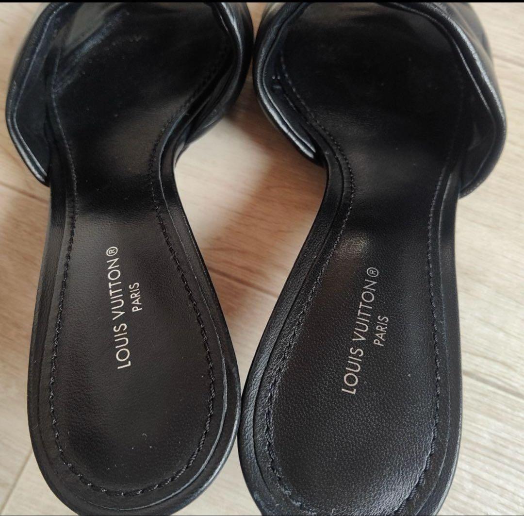 J*y様 LOUIS VUITTON ブラック ミュール