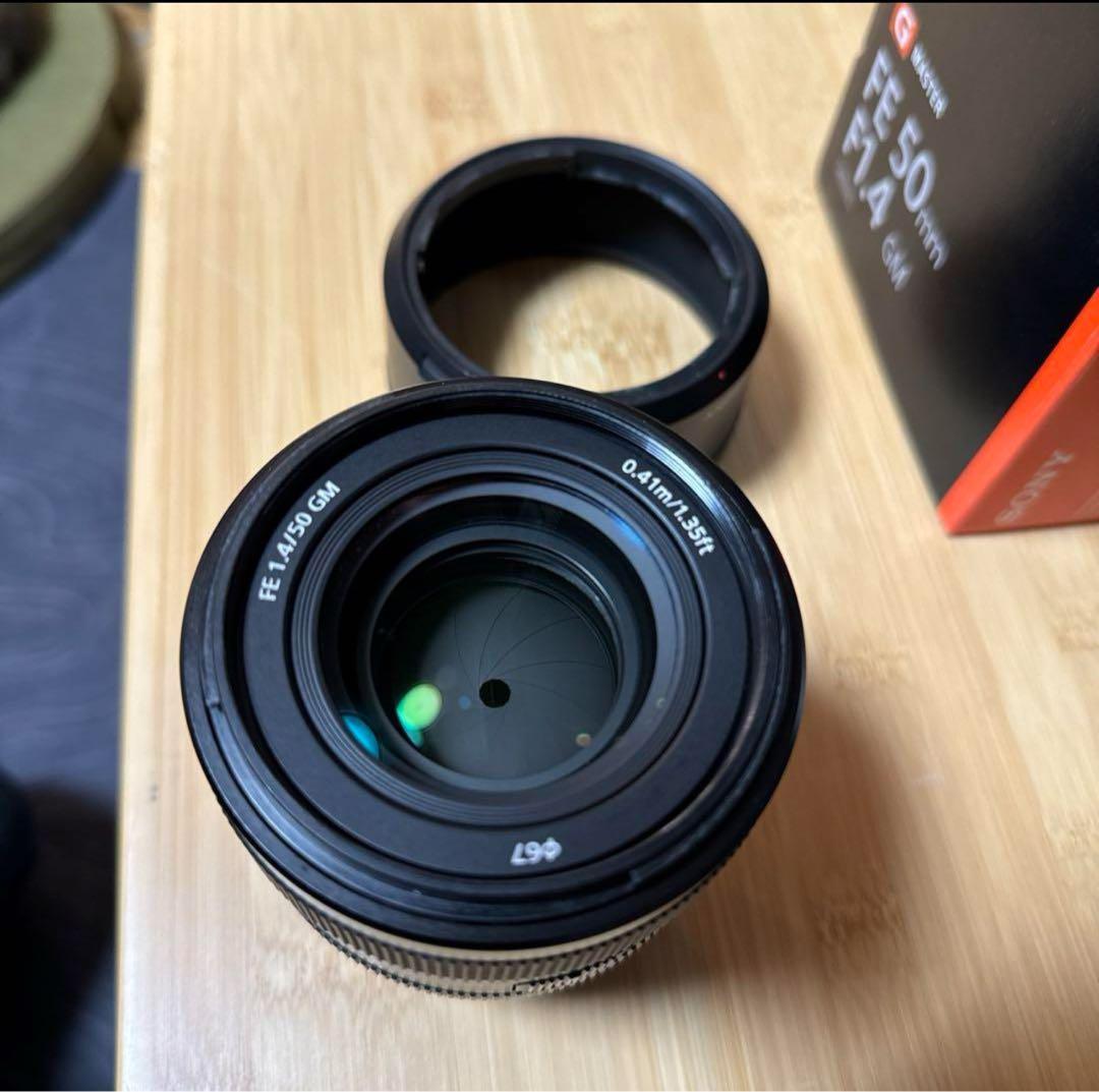 美品 SONY SEL50F14GM 50mm f1.4 GMレンズ