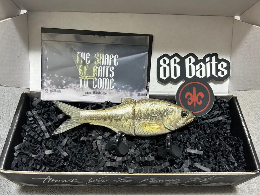 シ*」様 86Baits Failsafe #Black Bass