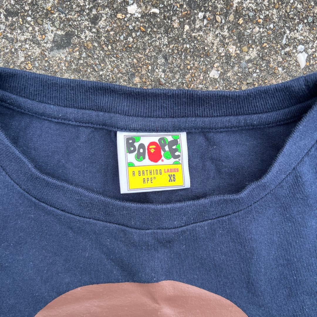 即購入⭕️値下げ中 A BATHING APE ゴリラ Tシャツ ネイビー エイプ