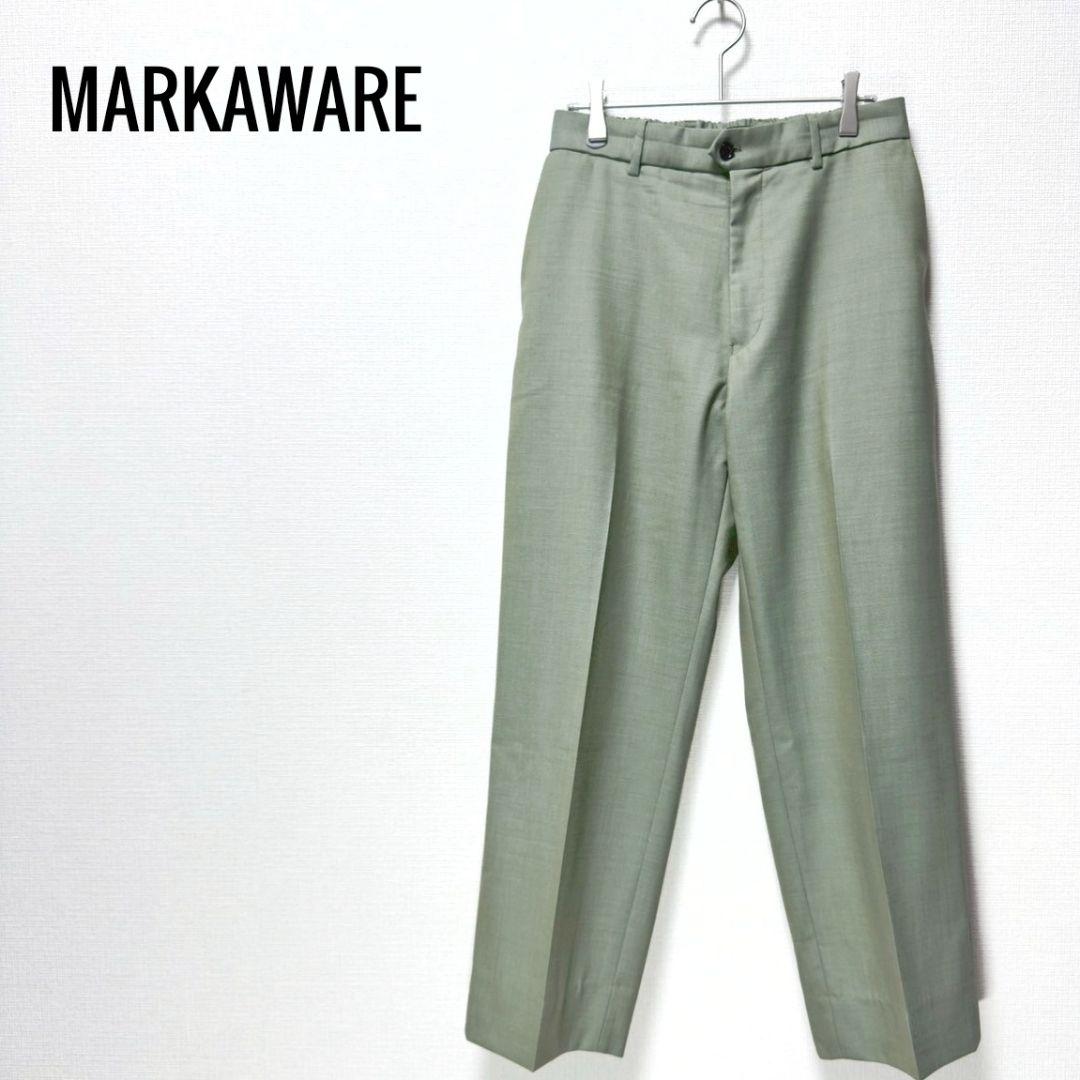 パンツ MARKAWARE 21SS FLAT FRONT TROUSERS 2