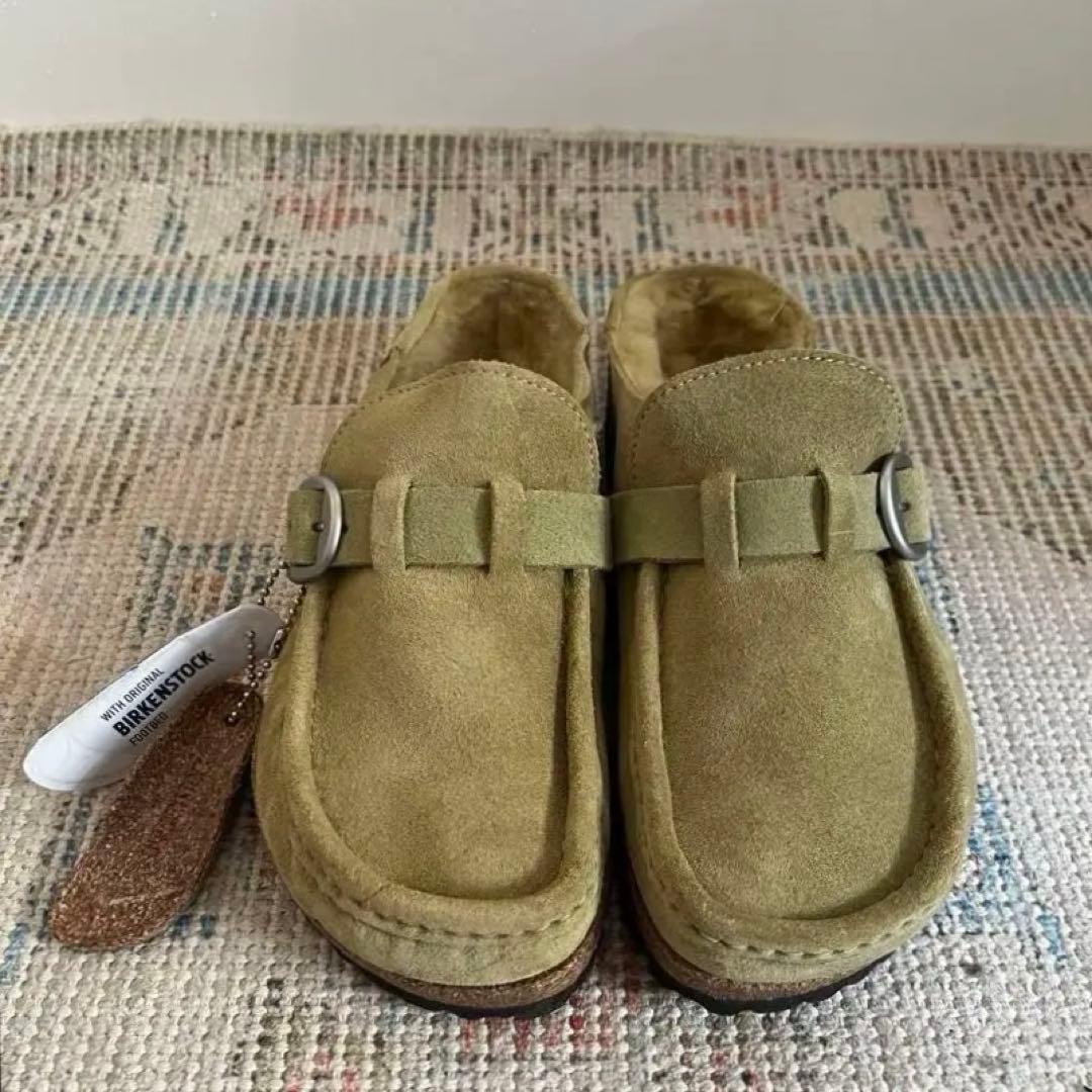 ビルケンシュトック　Buckley sherling EU39 トープ