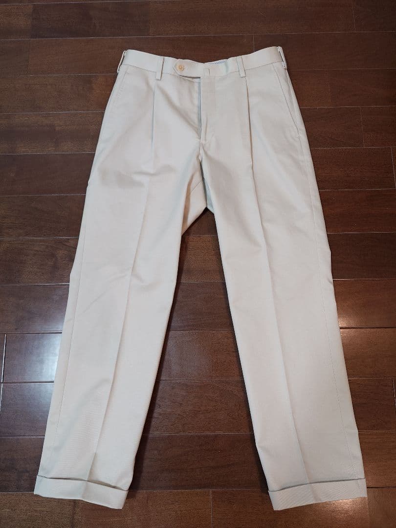 メーカーズシャツ鎌倉 ドラゴンチノパンツ(1タック） サイズ46 裾上げ済