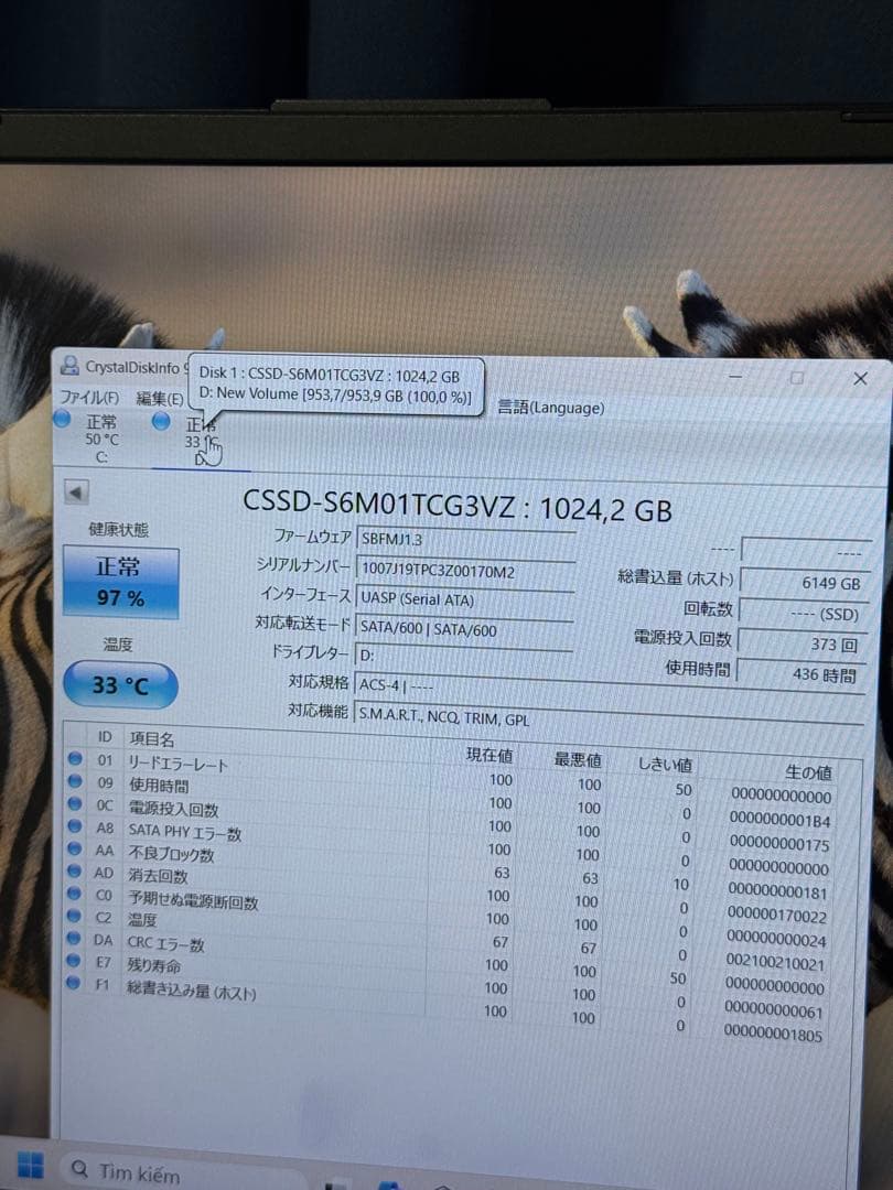 CFD SSD C6シリーズ 1TB