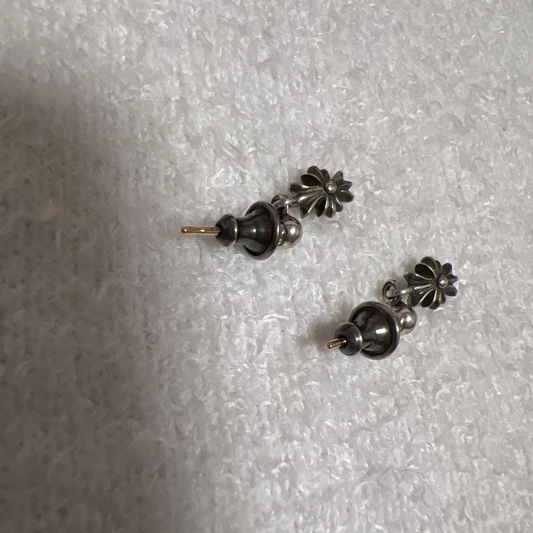 クロムハーツ　シルバーピアス　chrome hearts