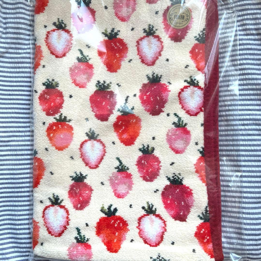 ラブラリーバイフェイラー 新品　プティバス　おくるみ ストロベリードット