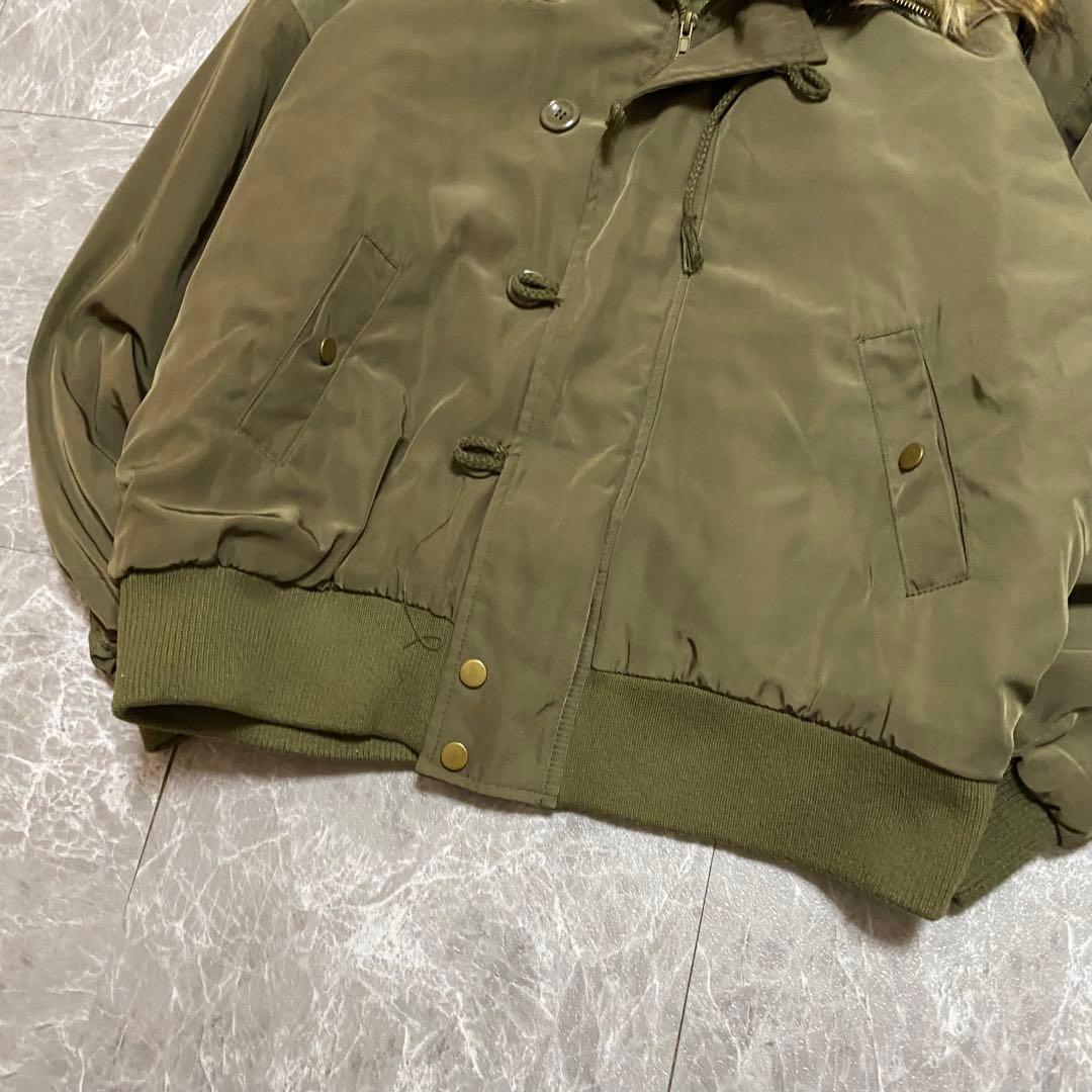 00s archive 短丈 ミリタリージャケット N-2B y2k 平成 人気