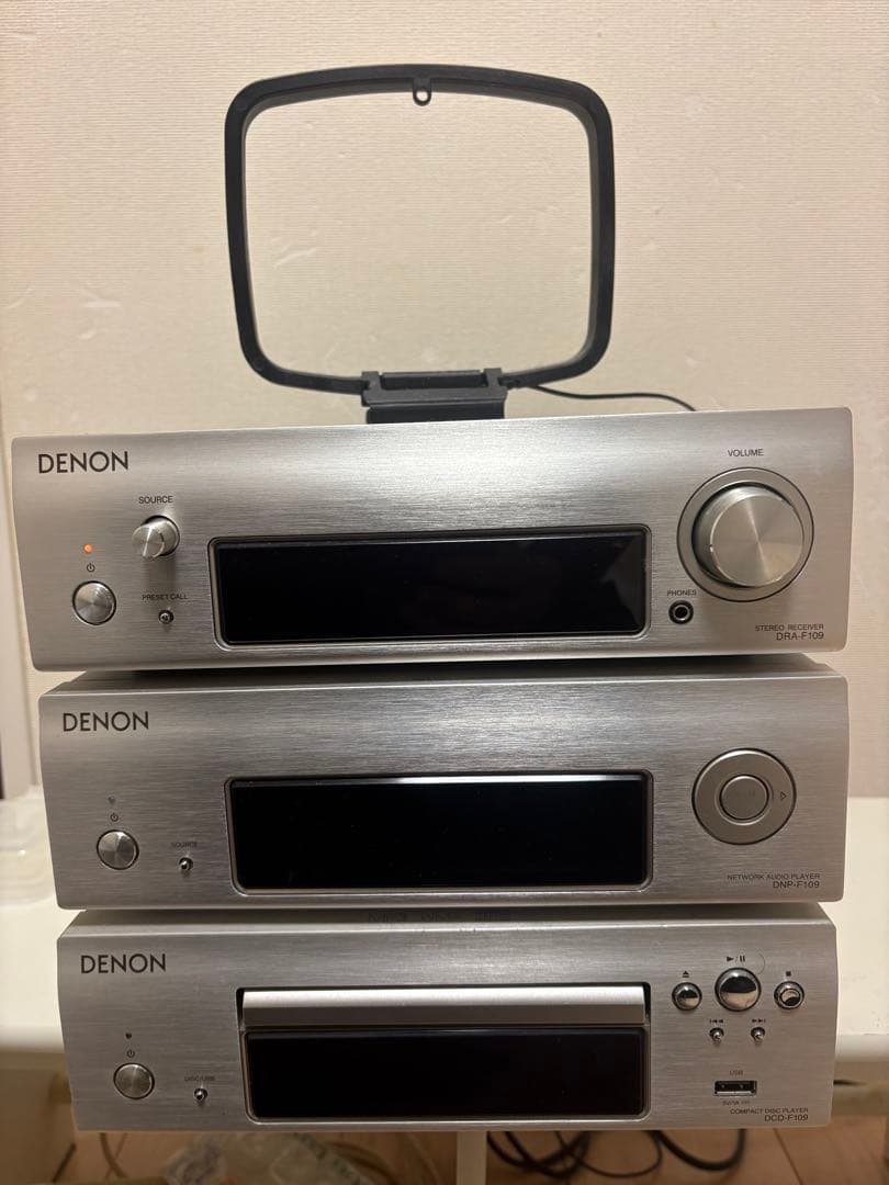 DENON F109ステレオレシーバー