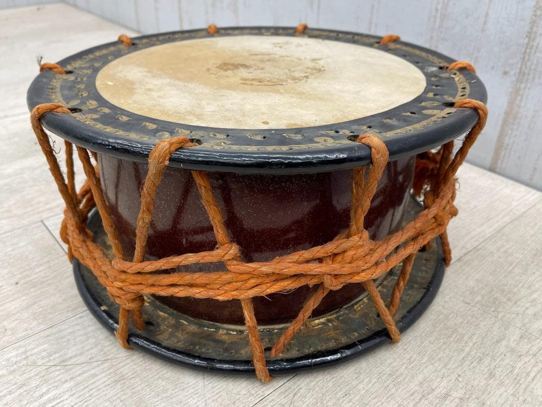 和太鼓 締太鼓 日本伝統 和楽器 34.5㎝ 締め太鼓 打楽器