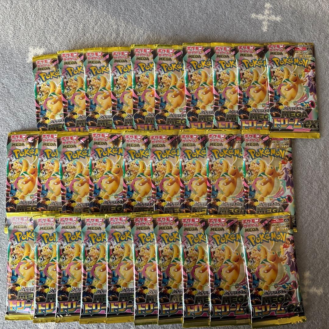 未開封！ポケモンカードゲームMEGAドリームex 29パック