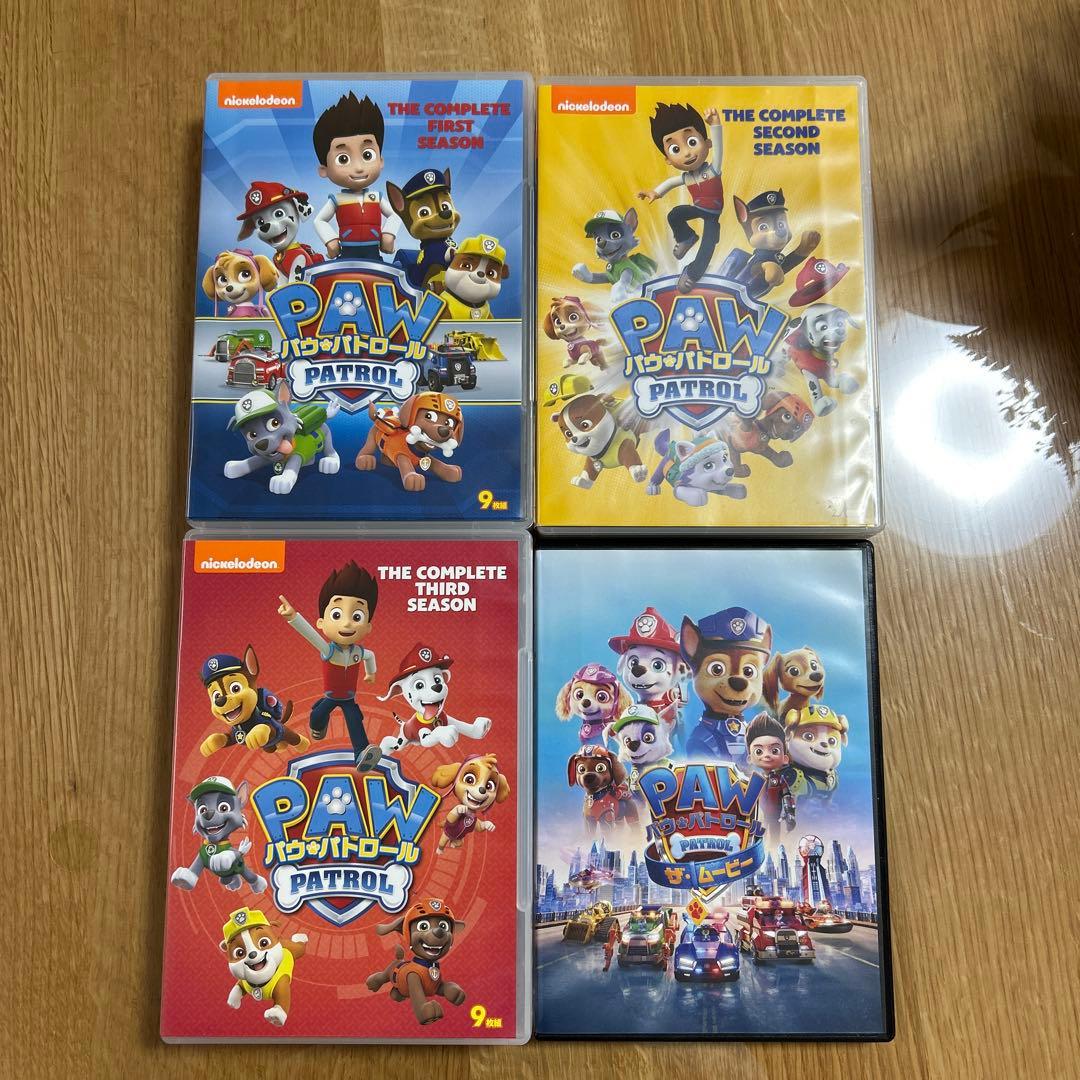 パウパトロールDV DBOXシーズン1・2 ・3(27枚) &ザ・ムービー