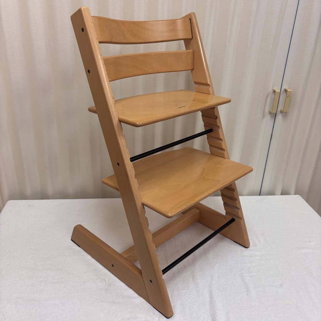 除⑳清掃済　☆美品☆　ストッケ　トリップ　トラップ　ナチュラル　2023年製　6