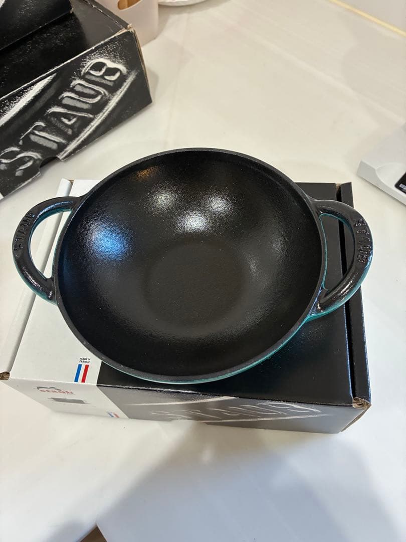 STAUB ストウブ　ベビーウォック16cm ミント