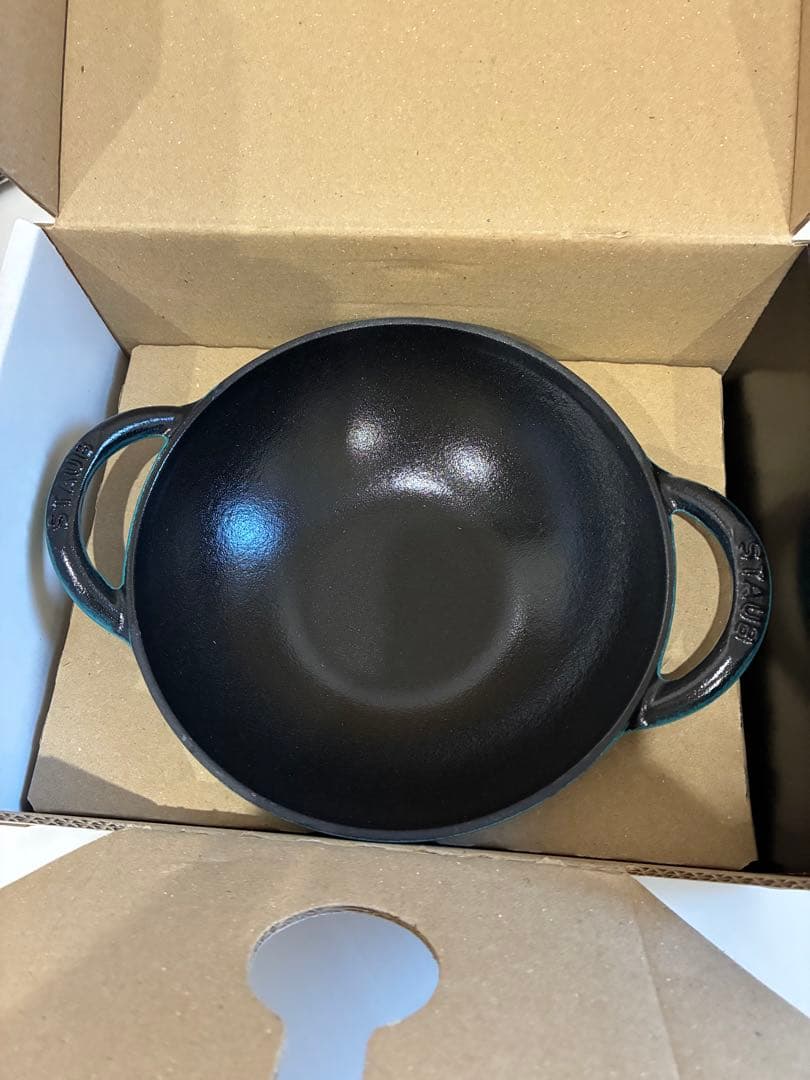 STAUB ストウブ　ベビーウォック16cm ミント