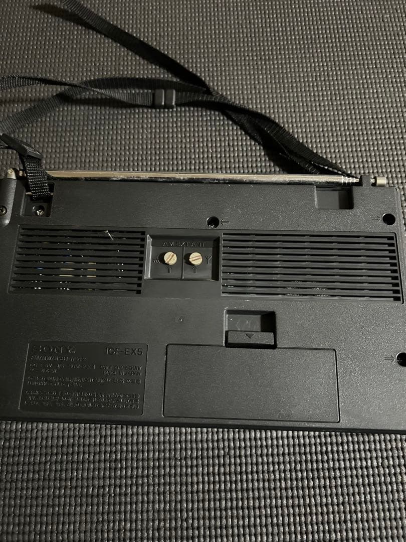 SONY ICF-EX5 FM/MWラジオ　動作確認済み