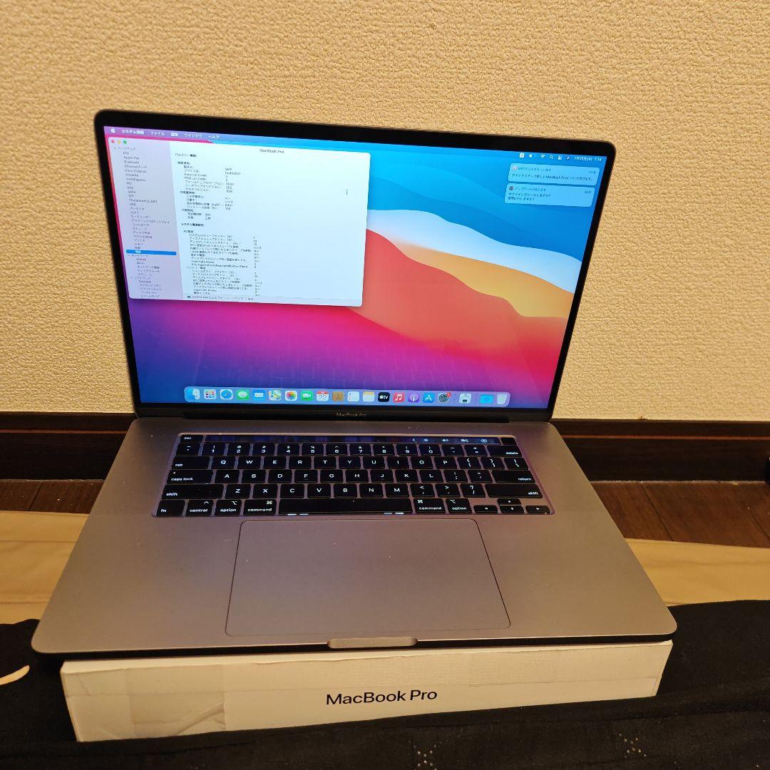 R*d様 MacBook Pro 16インチ (2019) 本体