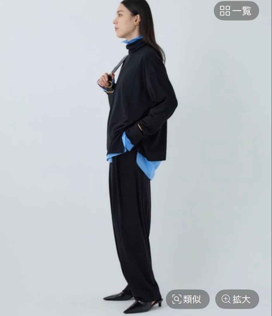 chaos カオス 今季新品未使用品 レダリーパンツ ネイビー