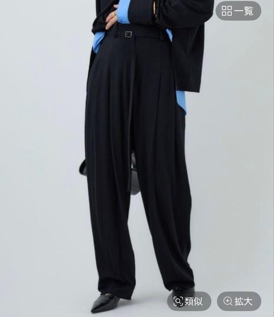 chaos カオス 今季新品未使用品 レダリーパンツ ネイビー