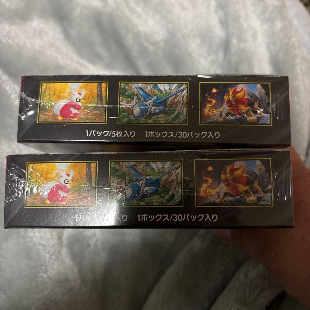 ポケカ　メガシンフォニア　未開封シュリンク付き　2ボックス