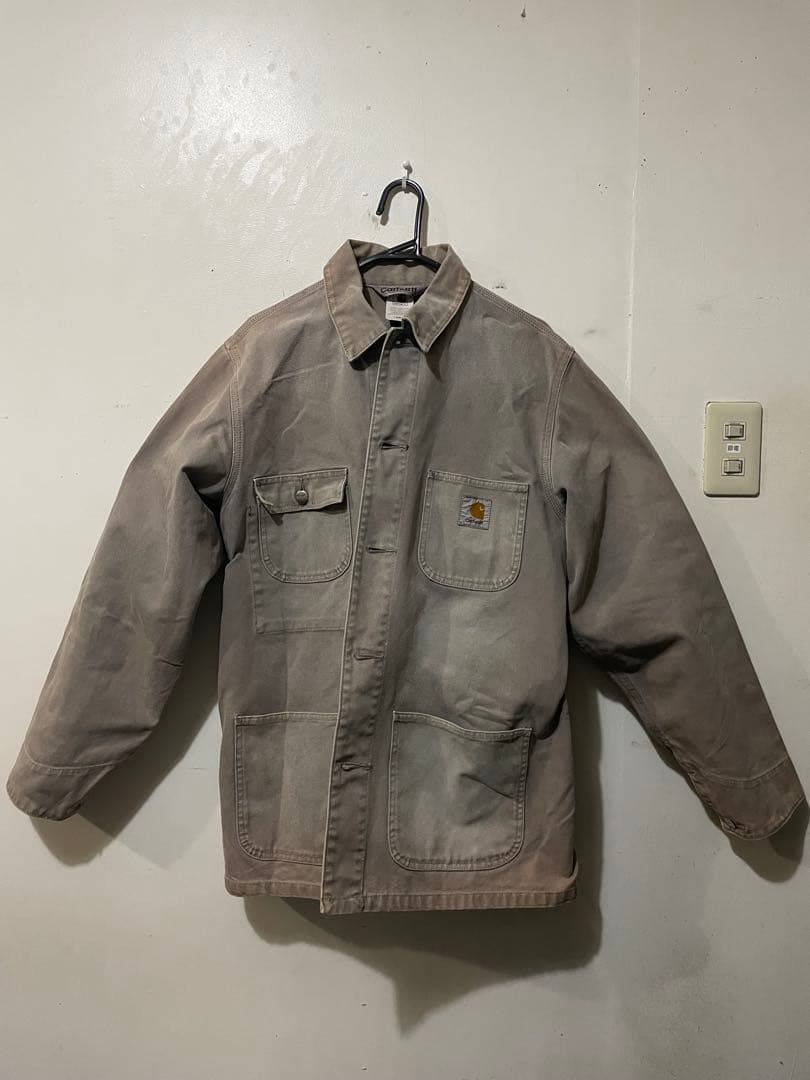 Carhartt カバーオール チョアコート　グレー L