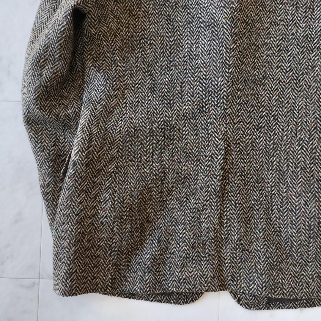 アナトミカ DUNN JACKET 40 M~L ヘリンボーンツイード ブラウン