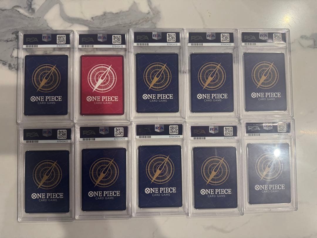 ワンピース プレミアムカードコレクション 25周年エディション 連番PSA10