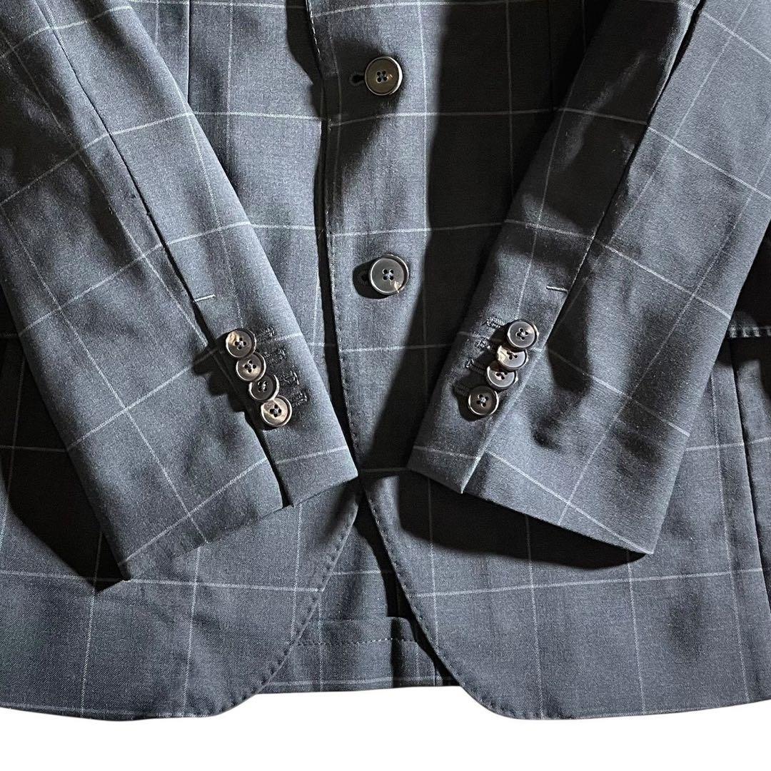 美品◯ガブリエレパジーニ　スーツ　セットアップ　3ピース　ボックスチェック