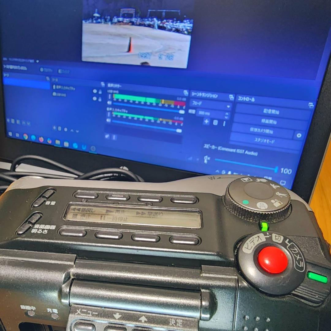 【動作確認済】希少 SONY 高画質 Hi8 ビデオカメラ CCD-SC65