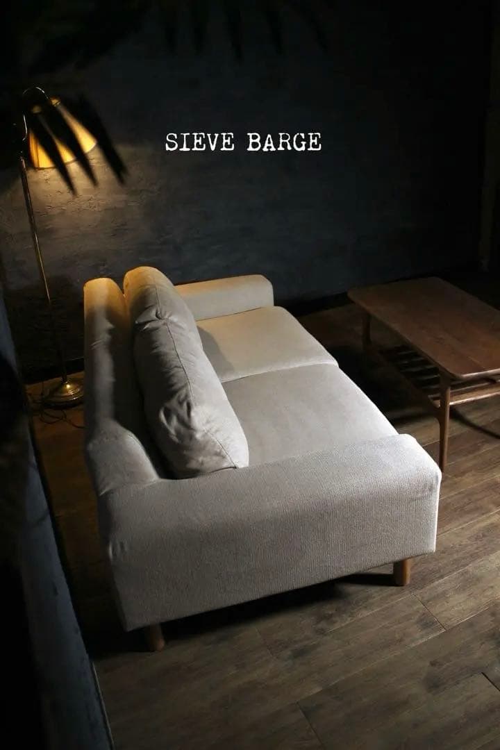 首都圏送無料〜SIEVE バージュ　極上コンディション　2人掛け　ソファ　15万