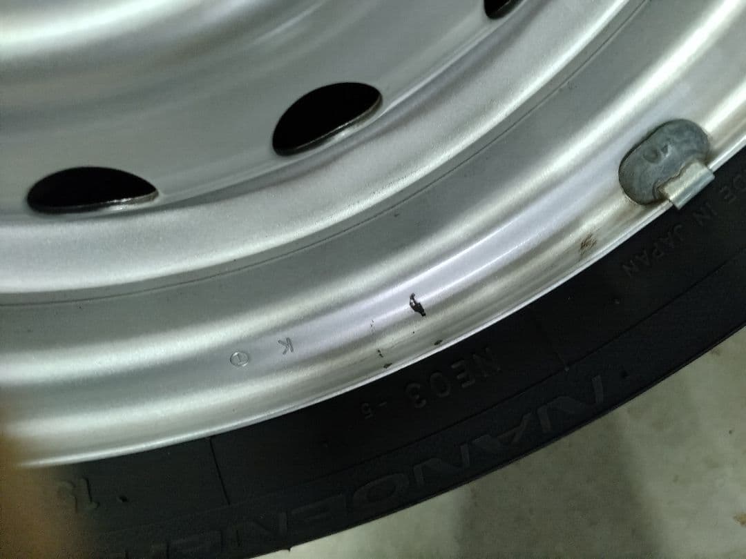 ADバン　日産　純正　13インチ　155/70r13　軽トラ　軽バン