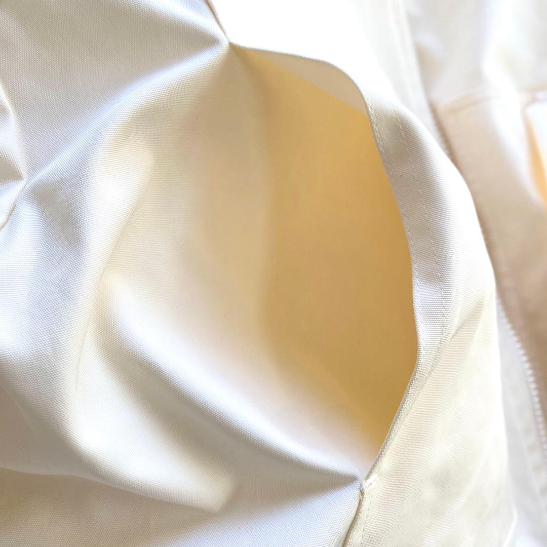 24SS 極美品　yori 撥水ハードブルゾン　Mサイズ　アイボリー