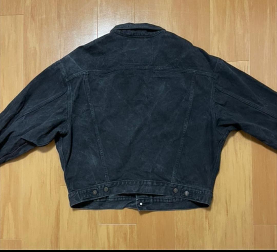 Levi's 70598 ブラックデニムジャケット XL デカタグ