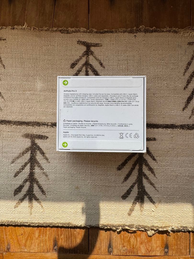 新品未開封　Air pods pro 3