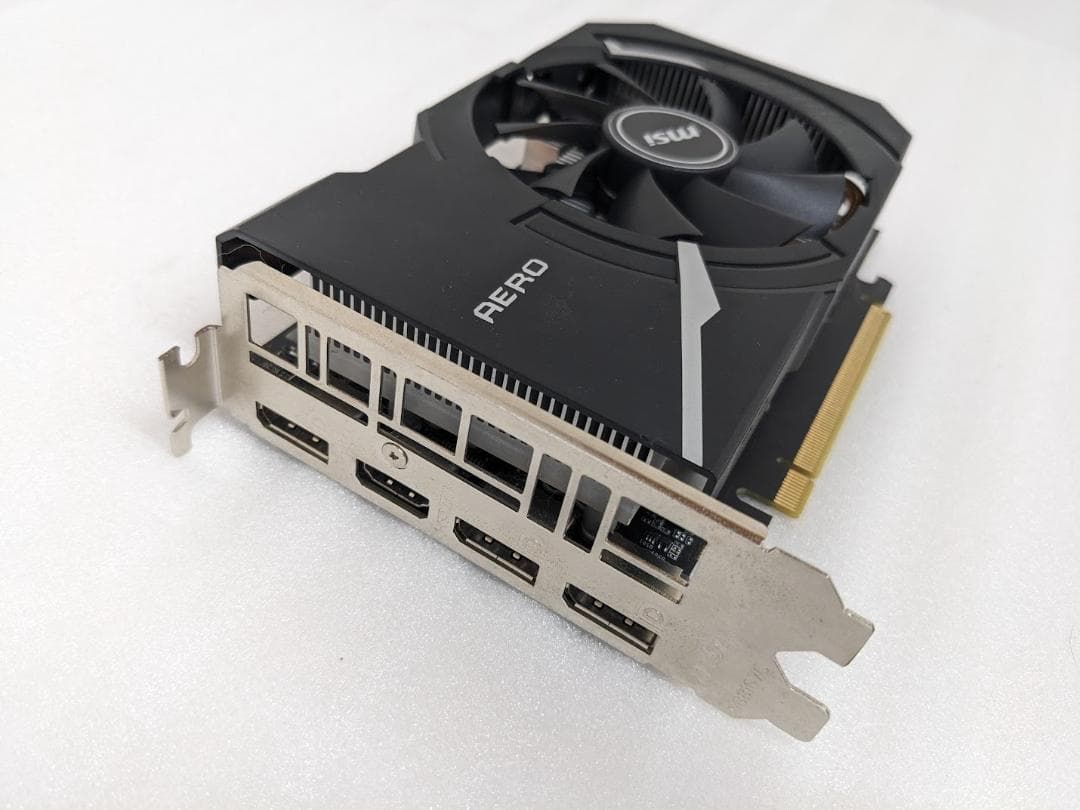 グラフィックボード・グラボ・ビデオカード GeForce GTX 1660 AERO ITX 6G