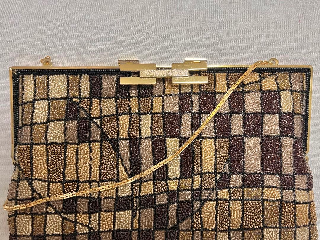 Lumyはしもと 和装バッグ ビーズ パーティーバッグ ヴィンテージ 2点セット