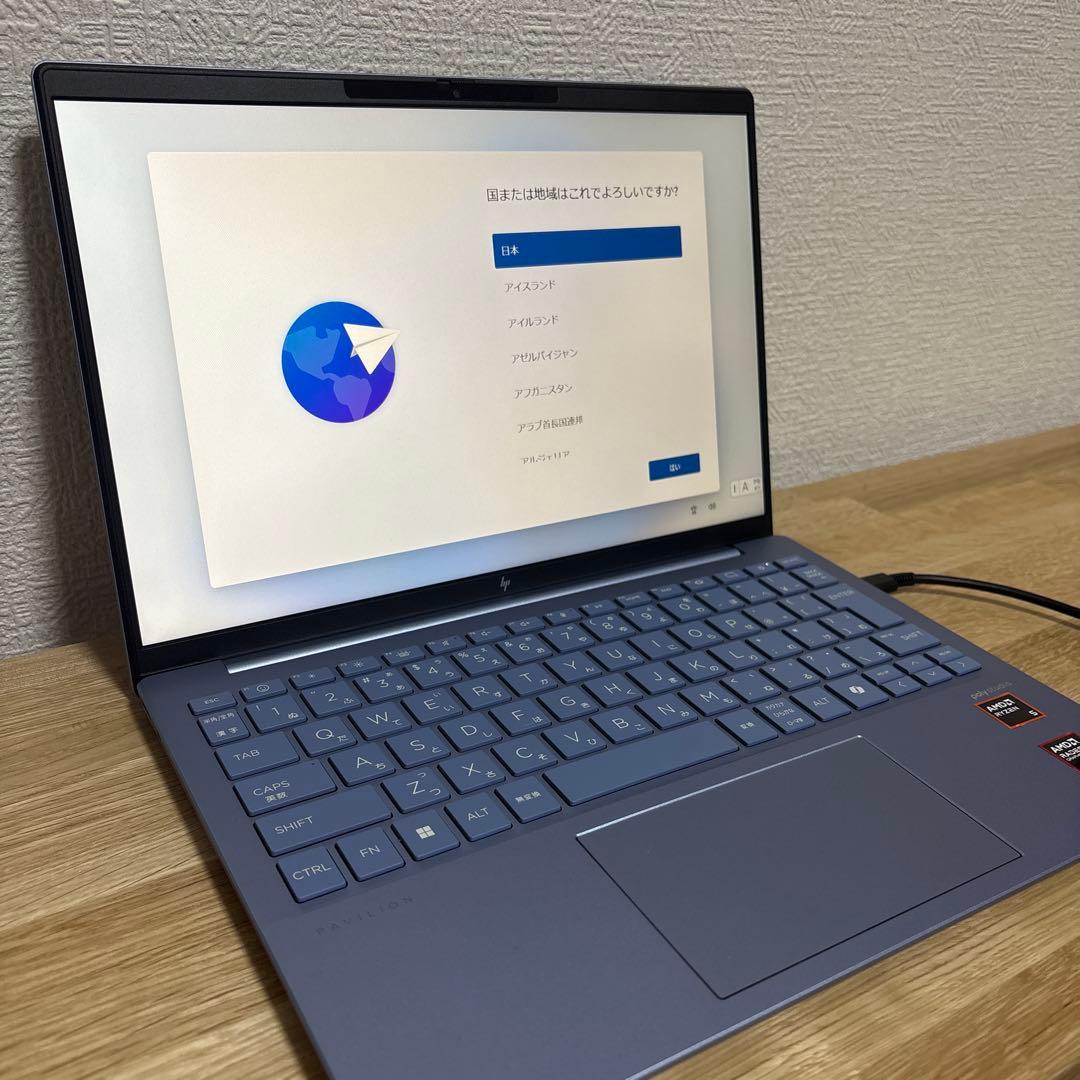 Windowsノート本体 HP Pavilion Aero 13 Ryzen5 16GB 512GB